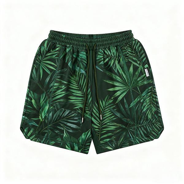 Men's Woven Casual Gym Shorts - Breathable Quick-Dry Drawstring